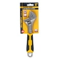 thumbnail image 3 of Olympia Tools Clé Réglable 8 Pouces avec Poignée Antidérapante, en Acier Forgé avec Finition Nickel et Usinage de Précision, 3 of 4