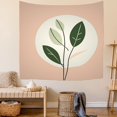thumbnail image 5 of Bohemia Living Room Tapestry - Deco for House Dorm Bedroom Living Room 51x59 Inch - Durable Leaves Plants Dots Wall Hanging Tapestry - Decorative Washable Living Room Tapestry, 5 of 5