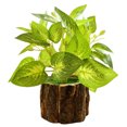 thumbnail image 1 of Fake Plant Plant Realistic: Wooden Pot Artificial Plant Desktop Plant Decoration, 1 of 2