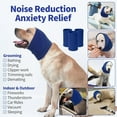 thumbnail image 6 of Dog Calming Hoodie Quiet Head Cover Sleeves - Ear Covers Hood for Noise Bath, The Grooming and Force Drying Head Protection for Anxiety Relief and Calming Dog Neck and Ear Warmer, 6 of 7