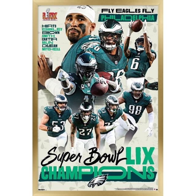 NFL Philadelphia Eagles - Champions du Super Bowl LIX