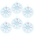 thumbnail image 1 of MasteelfCA 6pcs Plastic Mini Compass School Hiking Compass Helpful Laboratory Supplies, 1 of 7