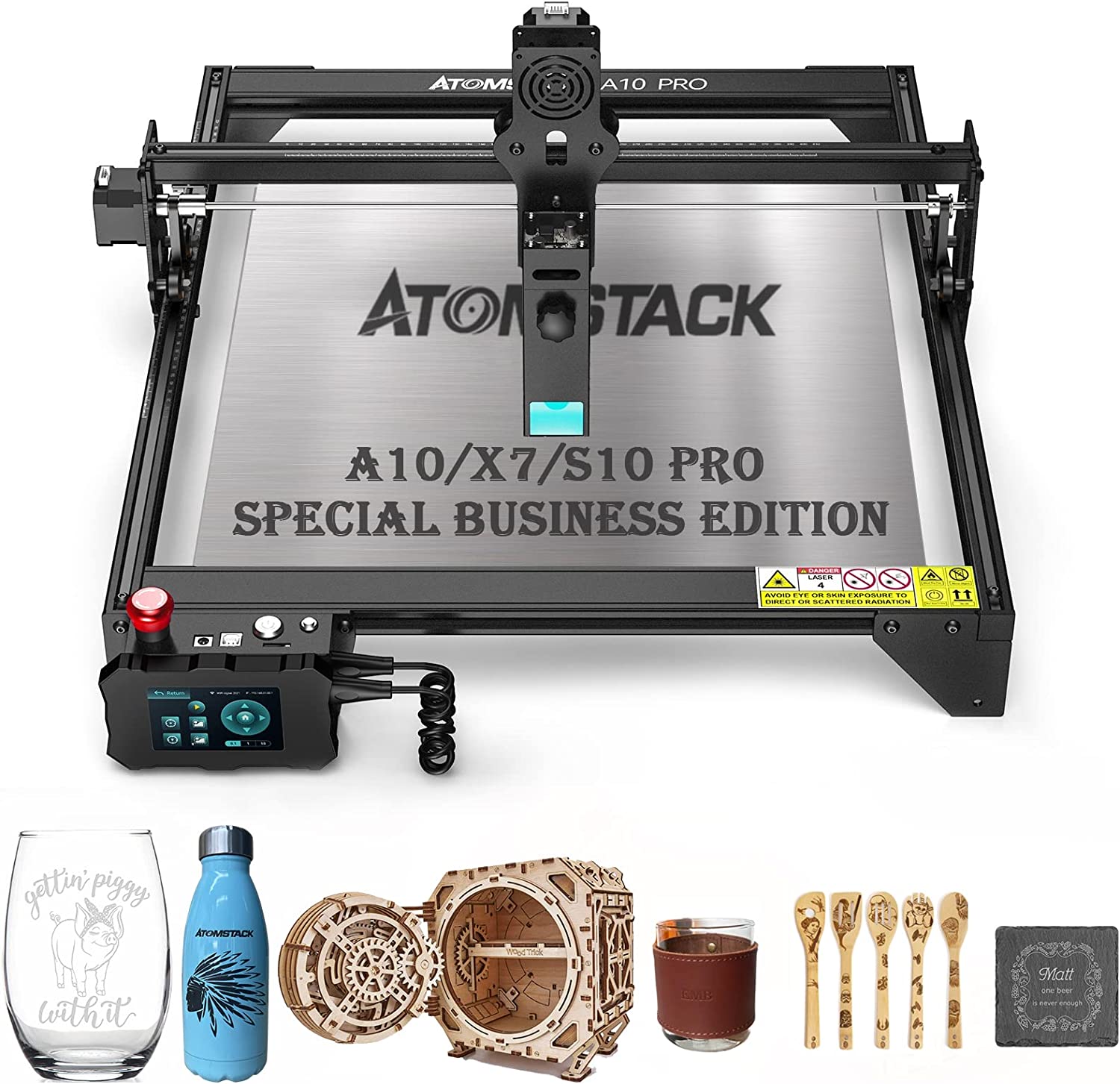 ATOMSTACK A10 Pro Laser Engraver and Cutter,10W Output Power Laser