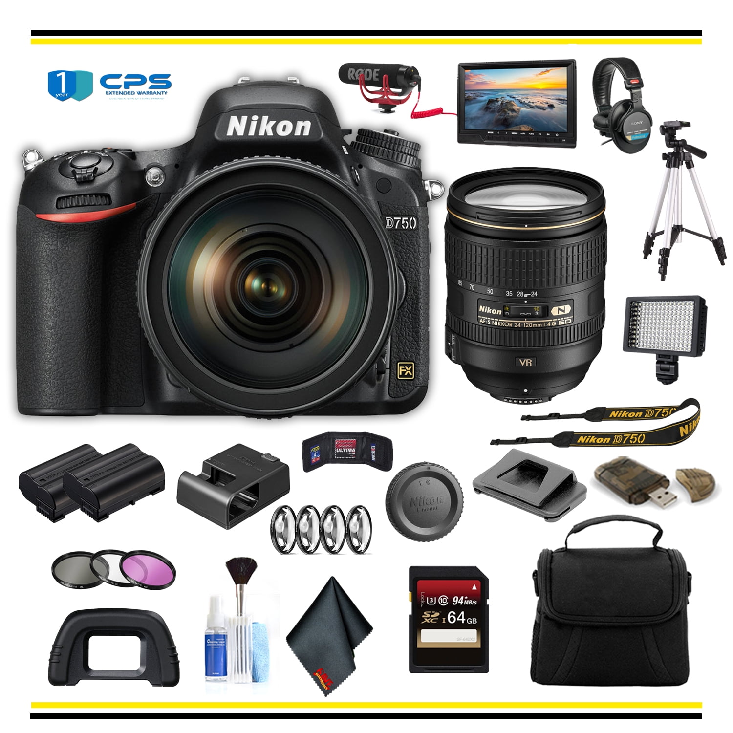 Buy Nikon D750 DSLR Camera with 24-120 mm Lens Kit Online at Best