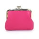 thumbnail image 2 of Monedero de cuero de doble capa, lindo bolso pequeño para mujer, bolso con clip para tarjeta bancaria, 2 of 5