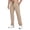 Beige, variant on Pants for Men Athletic Quick Dry Drawstring Pants for Hiking, Lightweight Straight Leg Pants with Zip Pockets Dark Gray S