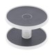 thumbnail image 1 of Organizador de gabinete Jadeshay estante para especias giratorio de 2 niveles color Gris Blanco, 1 of 8