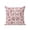 Red, variant on Outdoor Pillow Waterproof 1 Pack, Blue Flower Patio Throw Pillows for Couch Bed Sofa with Insert, Vintage Farmhouse Boho Leaf Spring Summer Decorative Travel/Reading/Camping Pillow Set 16x16 Inch