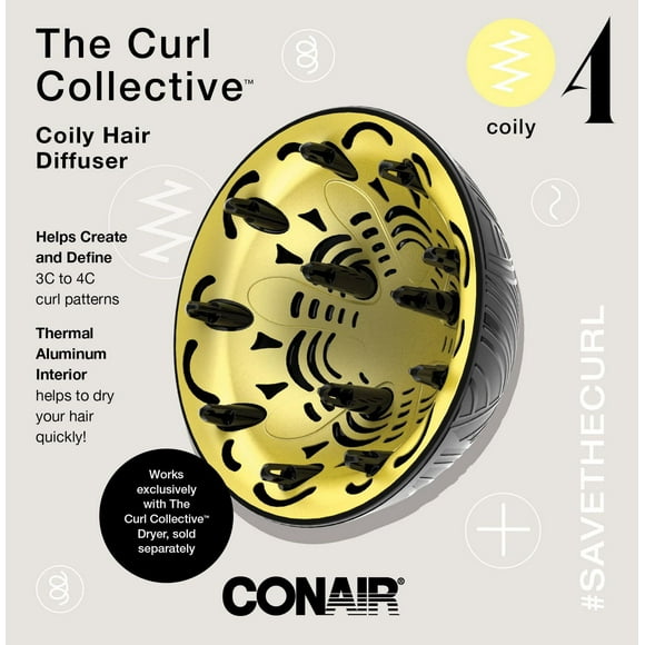 The Curl Collective ™ Coily Hair Diffusser