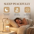 thumbnail image 5 of MEHOOM Crystal Candle Warmer Lamp with Dimmer Timer, Adjustable Height Warmer for Jar Candles, with 2 Bulbs, Home Decor Gifts for Bedroom Living Room, 5 of 8