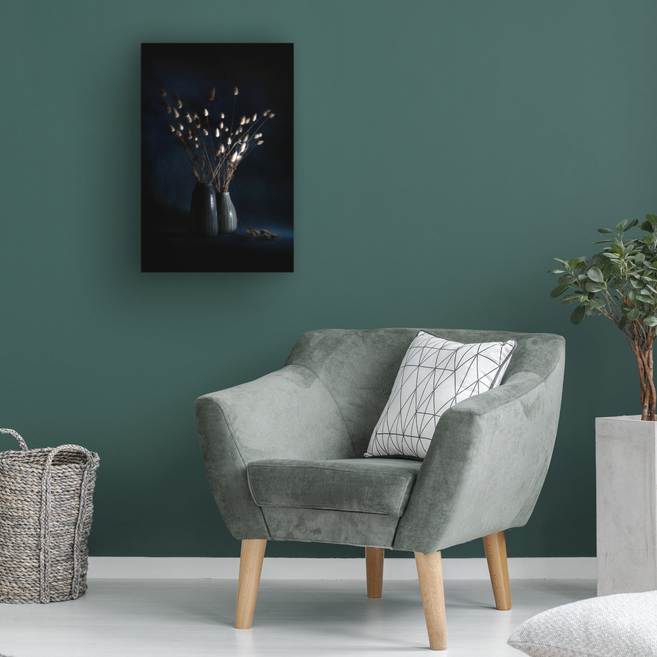 Canvas Wall Art - Antonio Grambone 'Arranged Floral' Wall Art for Living Room, Bedroom, or Office Décor by Trademark Fine Art - 16 x 24 Inches