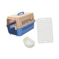 thumbnail image 3 of Dog Cat Carrier Kitty Cage de viaje fácil de transportar Caja de transporte de mascotas fáciles de transportar Caja de transporte para mascotas para Azul, 3 of 10