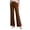 Brown, variant on Trousers Pants for Women, Comdrip Women's Wide Leg Stretchy Work Pants Soft Pull-on Slacks for Senior Business Casual Trousers Slacks with Pockets Work Pants Women Beige 3XL