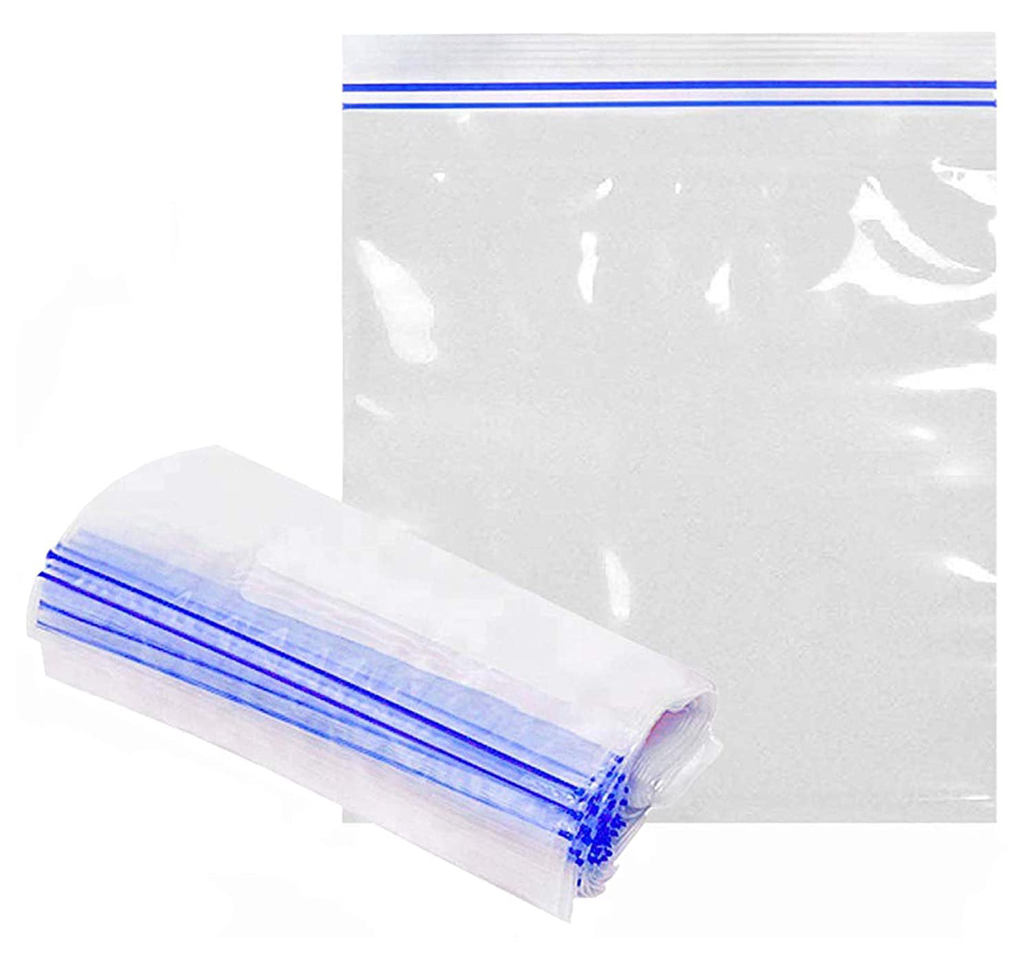 2 Mil Clear Reclosable Bags 7" x 9" Freezer Storage Top Seal Polybag 1000 Pieces 