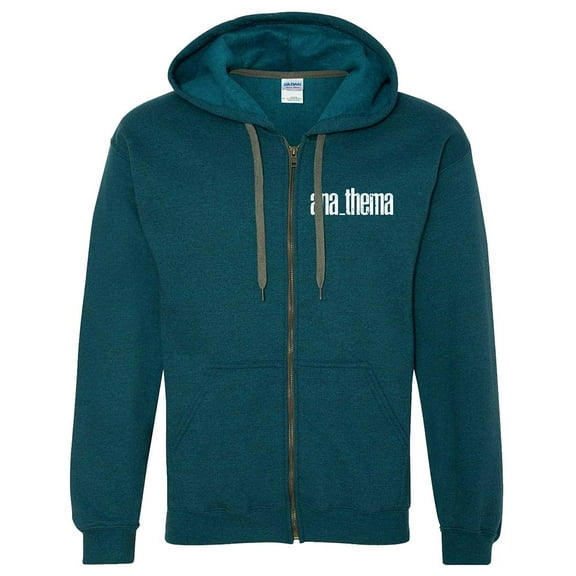 Anathema Logo Zip Hoodie Sweatshirt