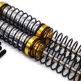thumbnail image 4 of ZheElen 2x Aluminum Alloy 1/10 Front Shock Absorber For ECX AMP RC Car Part RC Car Accessories Replacement Parts RC Upgrade Part Golden, 4 of 6