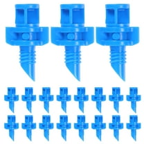 Worgeous 50pcs Irrigation Misting Nozzle for Agricultural and Garden Precision Sprinkler for Greenhouse Drip Spray Emitters Easy to Install