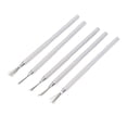 thumbnail image 4 of 5 PCS Clay Needle Tools Silver White Aluminum Handle Clay Pottery Sculpting Texturing Modeling Tools, 4 of 14