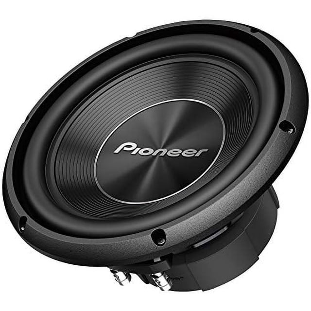 Pioneer TS-A250D4 Subwoofer de bobina móvil dual de 10" y 4 ohmios, negro