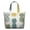 Large, variant on Travel Tote Bag Featuring Colorful Ice Cream Dessert Prints Large Capacity Weekender Bag with Summer Food Pattern, Lightweight with Multiple Pockets for Travel Fitness