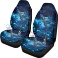 thumbnail image 7 of Uorisanigo Boho Turtle Blue Car Seat Covers Set of 2 Waterproof Car Seat Covers Front Seats Only All-Season Protection Automotive Accessories Suitable for Cars, SUV and Trucks, 7 of 7
