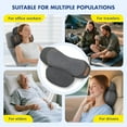 thumbnail image 5 of 3-in-1 Neck Massager Pillow with Heating and Cervical Traction - Deep Tissue Massage for Pain Relief, Ergonomic Shoulder Massage Pillow, Neck Hump Corrector Ideal Gift for Women and Men Corded, 5 of 6