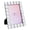 Clear-4x6, variant on Decorative Sparkling Clear Jewel Picture Frame Photo Display & Home Decor (5x7 Clear)