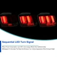 thumbnail image 4 of Spec-D Tuning Red Smoke Sequential LED Bar Tail Lights Compatible with 1999-2004 Ford Mustang, Left + Right Pair Assembly, 4 of 8