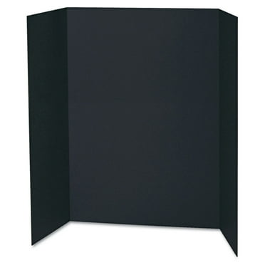 3 Panel Presentation Board, Lightweight and Portable, Hook & Loop ...