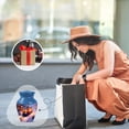thumbnail image 5 of JAGASY Train Funeral Urn for Ashes Adult Male, Blue Small Urns for Human Ashes Keepsake, Snowy Street Decorative Urns for Mother, Night Street Light Cremation Urn for Father, (3 Inch), 5 of 7