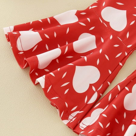

Quealent Valentines Baby Rompers Girl Fall Long Sleeve Bodysuit Baby Boy Unisex Baby Premium Quilted Long Sleeve Sleeping Bag and Wearable Blanket Red 2-3 Years
