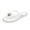 White, variant on Womens Flat Flip Flops Soft Sole Lightweight Beach Thong Sandals Casual Shower Pool Slides
