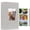 Gray, variant on 4x6 Photo Album Holds 300 Pictures, Leather Cover with Front Window, Large Capacity Slip-in Picture Albums with Horizontal Pockets for Wedding Kids Travel Anniversary Family Baby Photo Books, Black