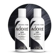 Adore Semi Permanent Hair Color #121 Jet Black 4 oz