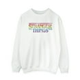 thumbnail image 1 of Netflix Womens Stranger Things Rainbow Dot Logo Sweatshirt, 1 of 3