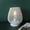 WHITE, variant on Industrial Birdcage Table Lamp, Vintage Iron & Glass LED Night Light For Bedroom, Living Room Decor - Retro Style, Battery/USB Powered (Bulbs & Batteries Included)