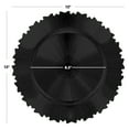 thumbnail image 5 of Koyal Wholesale Metallic Black Acrylic Charger Plates, 13 inches, Set of 4, 5 of 5