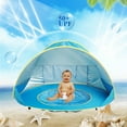 thumbnail image 4 of Walbest Summer Baby Beach Tent & Shade Pool, Instant Portable Breathable Travel Baby Beach Tent Bed Playpen Sun Shelter, Mosquito Net Super Lightweight, 4 of 7