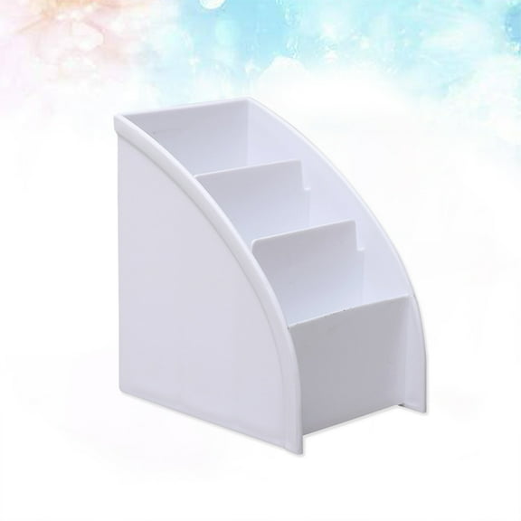LOLIPPYY 1Pcs Photo Storage Box White Plastic For Home Use