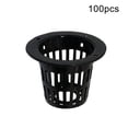 thumbnail image 1 of Planting Net 100Pcs Slotted Planting Cups Mesh Pot Net Basket Hydroponic Aeroponic Container, 1 of 6