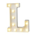 thumbnail image 2 of Homeer Decorative Light Decorative Lamp Digital Number Light Decorative Light - Glowing Plastic LED Marquee Light Up Letter GRAD 2023 Graduation Party Decor, 2 of 7