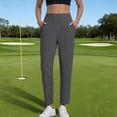thumbnail image 5 of Womens Golf Workout Pants Casual Travel Pants Stretch Golf Pants Cropped Pants Casual Sports Pants Size S-3XL, 5 of 9
