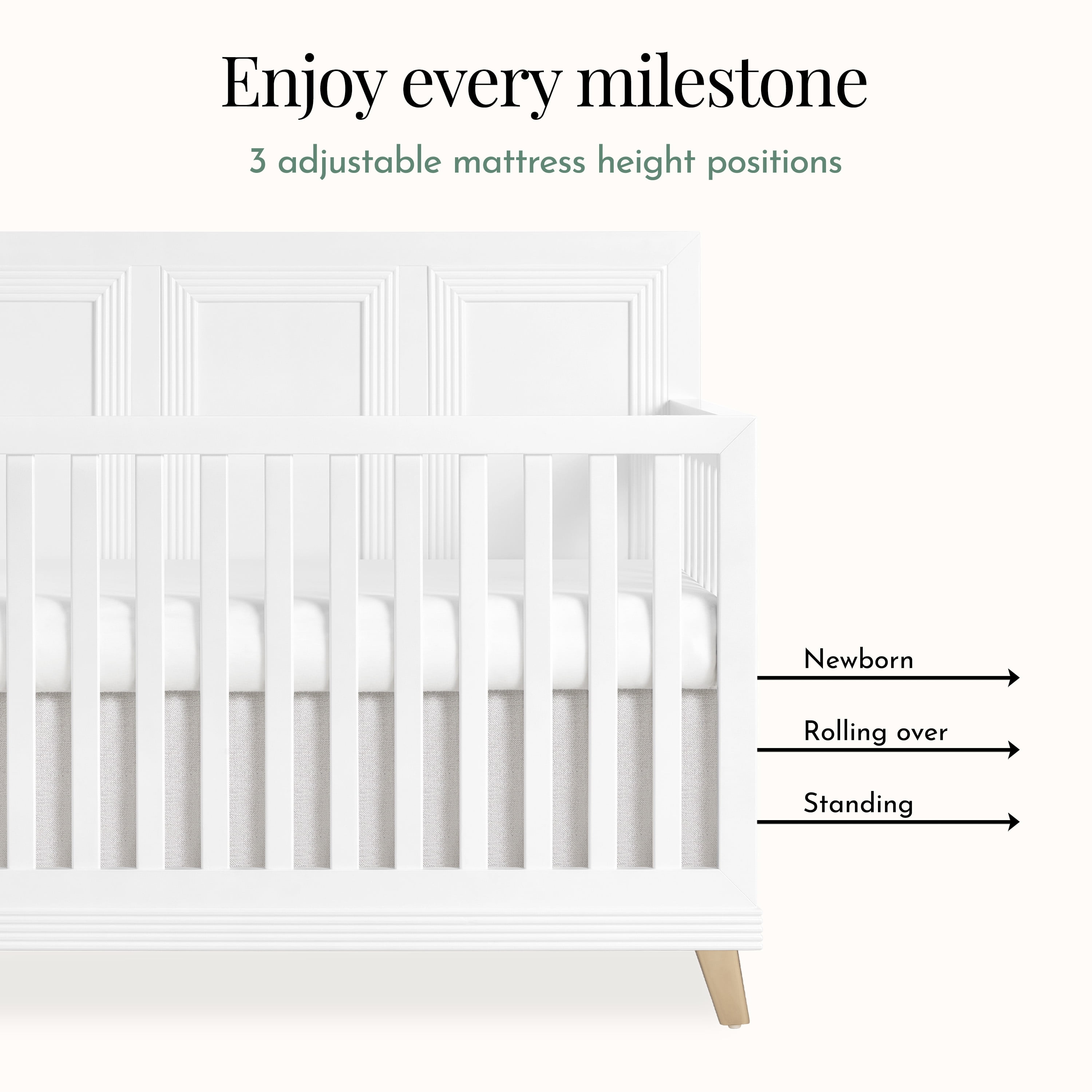 Evolur Audrey Convertible Crib Stardust