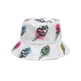 thumbnail image 2 of DLAPL Cute Print Bucket Hat for Women Men Teens Summer Beach Fisherman Cap, Ice Cream White, 2 of 5