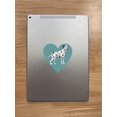 thumbnail image 7 of 4in x 4in Dalmatian Heart Bumper Sticker Vinyl Cup Decal Vehicle Stickers, 7 of 7