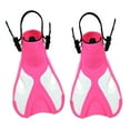 thumbnail image 3 of Swim Floating Training Flippers with Adjustable for Swimming Diving Water Pink, as described, 3 of 8