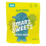 Smart Sweets Sour Blast Buddies, Keto-Friendly Sour Gummy Treats