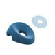 thumbnail image 2 of Almohada de ,Almohada de boca abajo de espuma viscoelástica cómoda,Almohada para dormir con funda extraíble y ergonómica para oficina,Almohadilla de apoyo para Azul con forro, 2 of 8