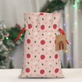 thumbnail image 5 of KLL Strawberry for Christmas Gift Bag,Holiday Bags for Gifts Christmas Bags & Drawstring Gift Pouch Reusable Holiday Gift Bags & Party Favor Bags (1 PCS)-Small, 5 of 9