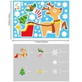 thumbnail image 2 of ECKYADAM Christmas Electrostatic Stickers Snowflake Set Door Window Glass Stickers,Christmas Decorations, 2 of 6